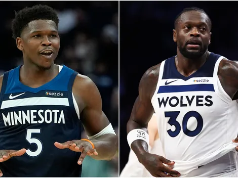 Are Anthony Edwards and Julius Randle playing today vs. Rockets?