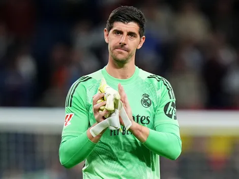 Why is Thibaut Courtois not playing vs Girona today?