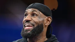 LeBron James of the Los Angeles Lakers