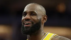 LeBron James of the Los Angeles Lakers