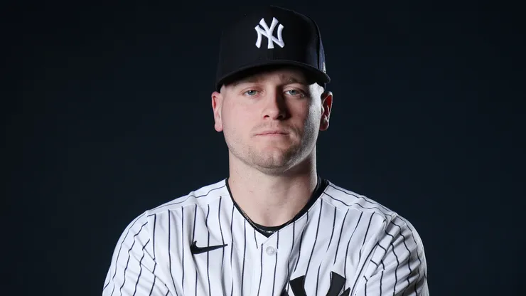 Cade Winquest #80 of the New York Yankees poses for a photo.