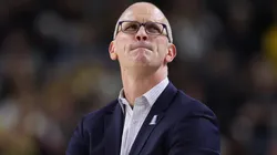 Head coach Dan Hurley of the UConn Huskies.