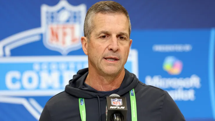 Head coach John Harbaugh.