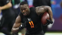 Jeremiyah Love at the 2026 NFL Combine