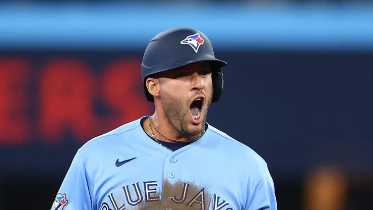George Springer druing the 2025 World Series