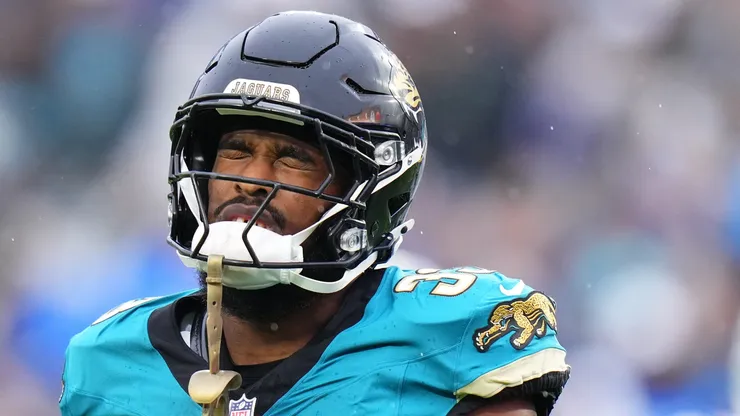 Bhayshul Tuten #33 of the Jacksonville Jaguars