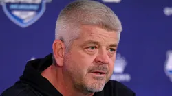 Todd McLellan at Rod Laver Arena in Melbourne, Australia.