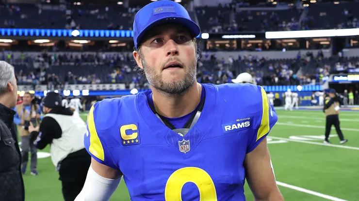 Matthew Stafford #9 of the Los Angeles Rams.