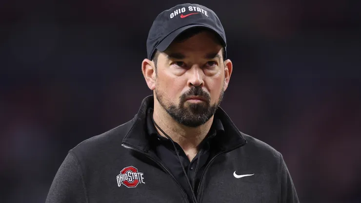 Head coach Ryan Day of the Ohio State Buckeyes.