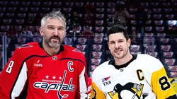 Alex Ovechkin and Sidney Crosby smile before what could've been their last meeting in the NHL.