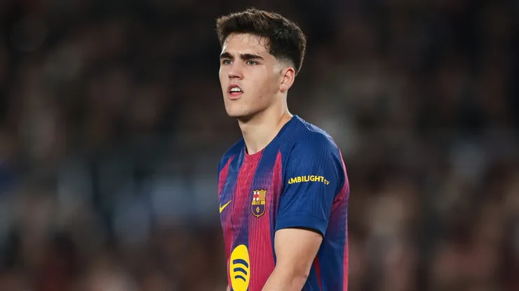 Pau Cubarsi during the UEFA Champions League 2025/26 Round of 16 Second Leg match.