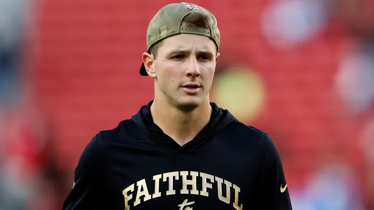 Brock Purdy #13 of the San Francisco 49ers.