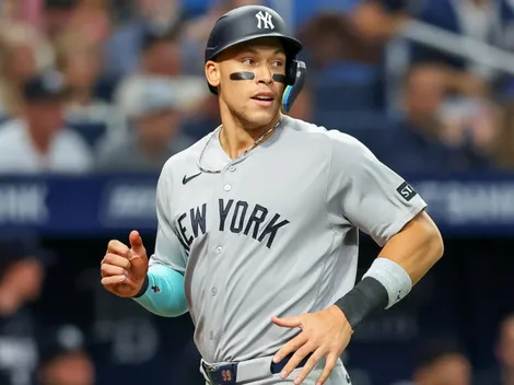 Aaron Judge jokes about MVP caliber showdown with Mike Trout