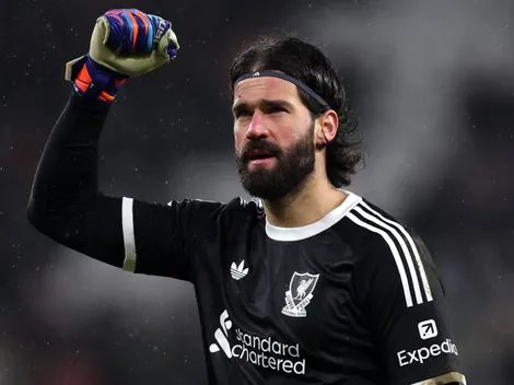 Why is Alisson not playing today for Liverpool vs PSG in leg 2?