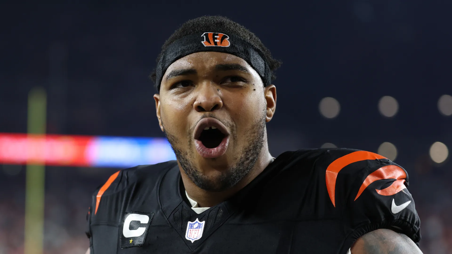 Orlando Brown of the Cincinnati Bengals