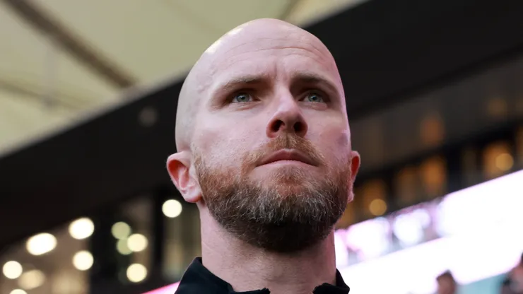 Michael Bradley before New York's game in Miami.