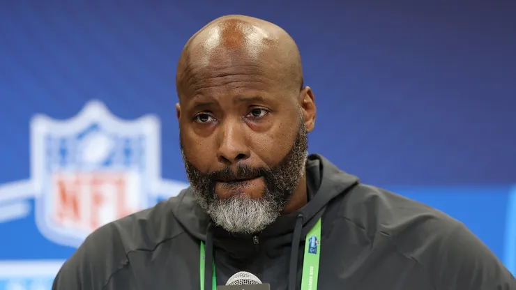 GM Brad Holmes of the Detroit Lions