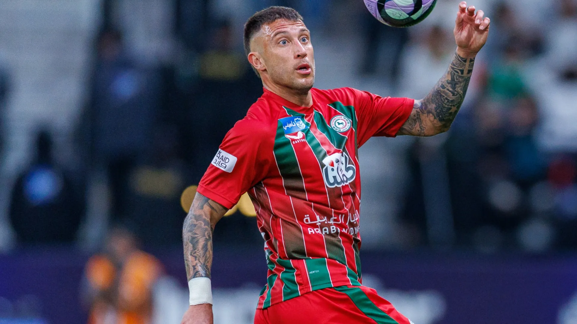 Francisco Calvo of Al-Ettifaq – Abdullah Ahmed/Getty Images