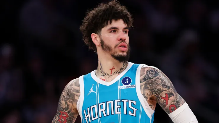 LaMelo Ball #1 of the Charlotte Hornets.