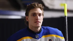 Tage Thompson #72 of the Buffalo Sabres at Madison Square Garden