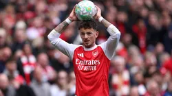 Ben White of Arsenal during the Premier League match against Bournemouth.