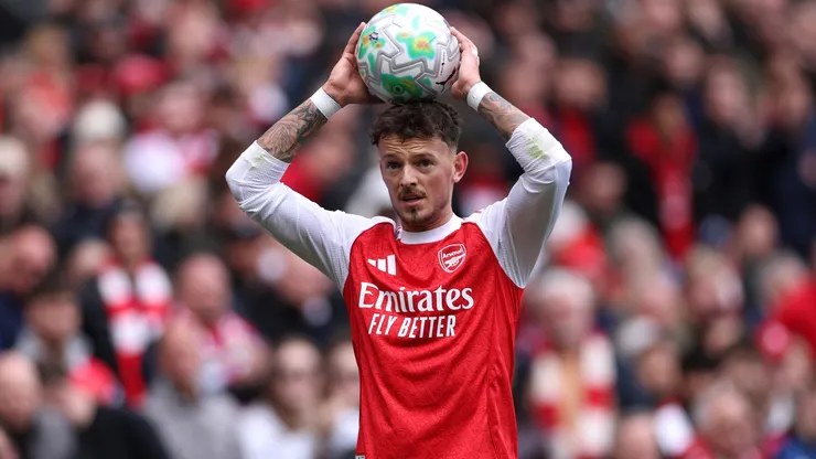 Ben White of Arsenal during the Premier League match against Bournemouth.