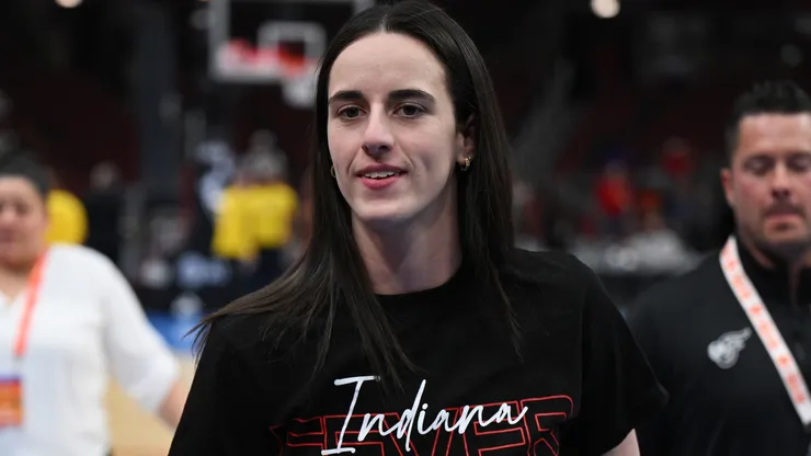 Caitlin Clark #22 of the Indiana Fever.