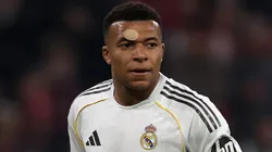 Kylian Mbappe of Real Madrid at Football Arena Munich