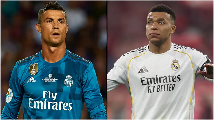 Cristiano Ronaldo and Kylian Mbappe.