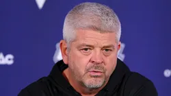 Todd McLellan at Rod Laver Arena in Melbourne, Australia.