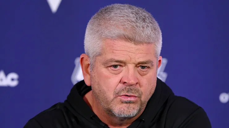 Todd McLellan at Rod Laver Arena in Melbourne, Australia.