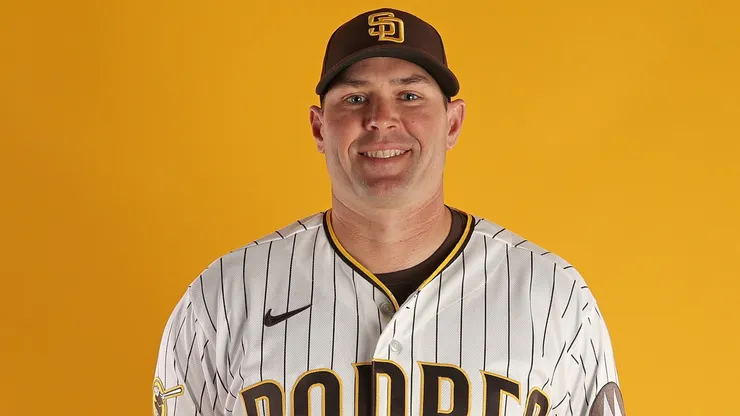 Manager Craig Stammen #14 of the San Diego Padres poses for a portrait.