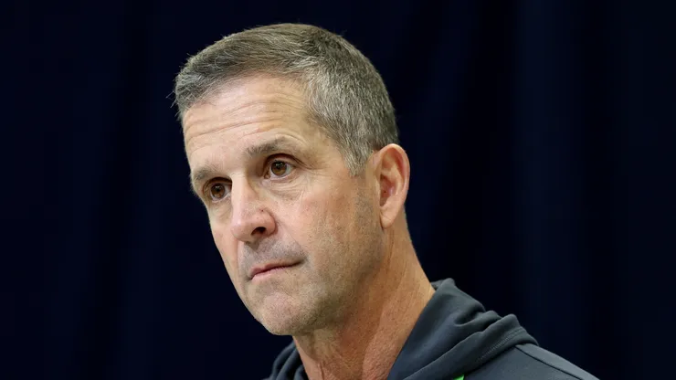 John Harbaugh head coach of the New York Giants