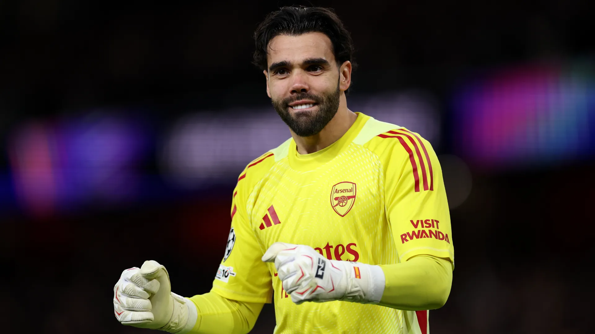 David Raya of Arsenal. (Getty Images)