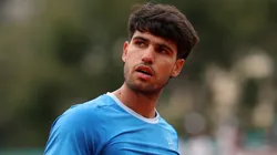 Carlos Alcaraz during Monte-Carlo Masters.