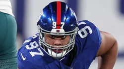 Dexter Lawrence II #97 of the NY Giants at MetLife Stadium