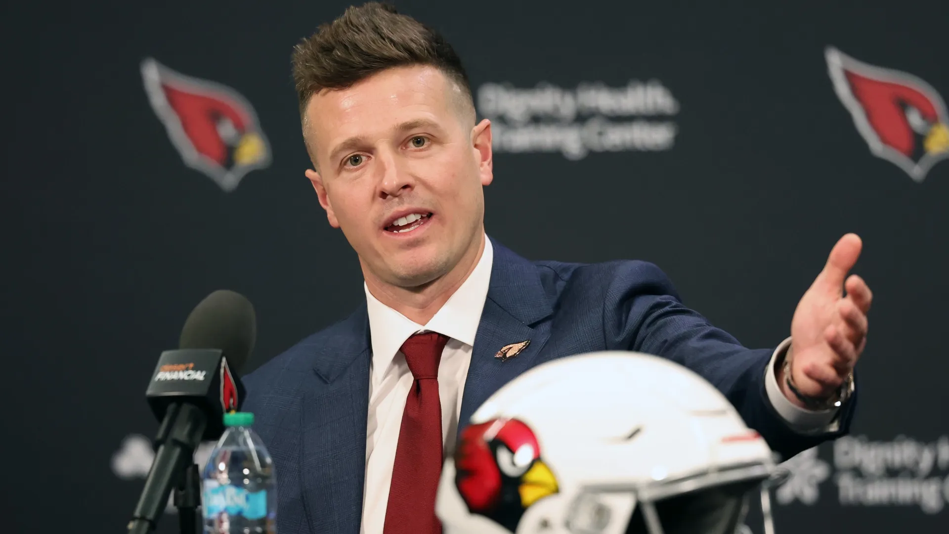 New Arizona Cardinals head coach Mike LaFleur