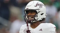 KC Concepcion #7 of the Texas A&M Aggies