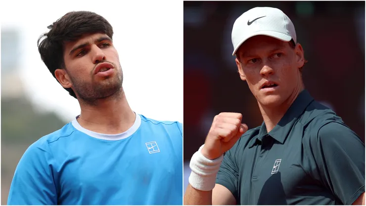 Carlos Alcaraz and Jannik Sinner.