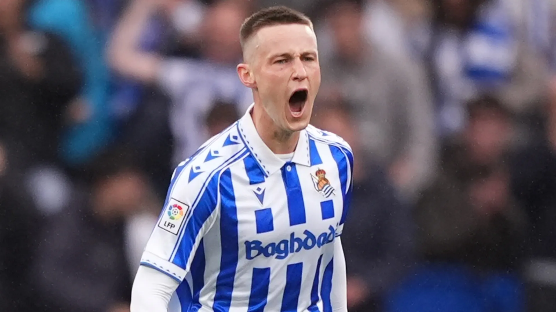 Benat Turrientes of Real Sociedad – Juan Manuel Serrano Arce/Getty Images