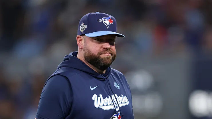 John Schneider of the Toronto Blue Jays