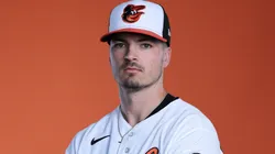 Chayce McDermott #59 of the Baltimore Orioles poses for a photo.