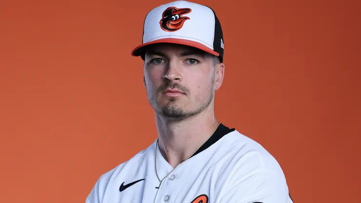 Chayce McDermott #59 of the Baltimore Orioles poses for a photo.