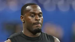 Jeremiyah Love at the 2026 NFL Combine