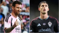 Lionel Messi and Noah Cobb in 2026.