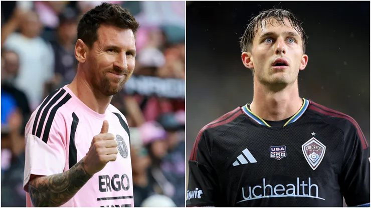 Lionel Messi and Noah Cobb in 2026.