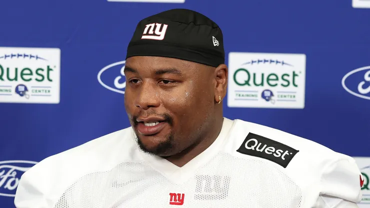 Dexter Lawrence defensive tackle of the Giants