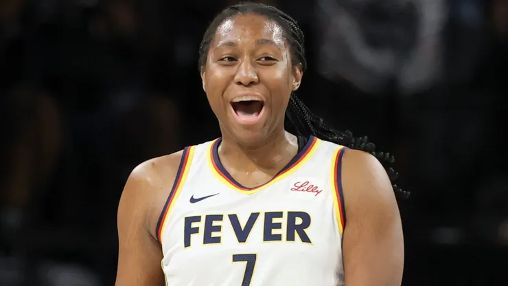 Aliyah Boston #7 of the Indiana Fever.