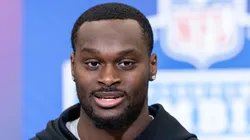 Jeremiyah Love at the 2026 NFL Combine