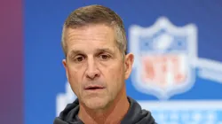 John Harbaugh head coach of the New York Giants
